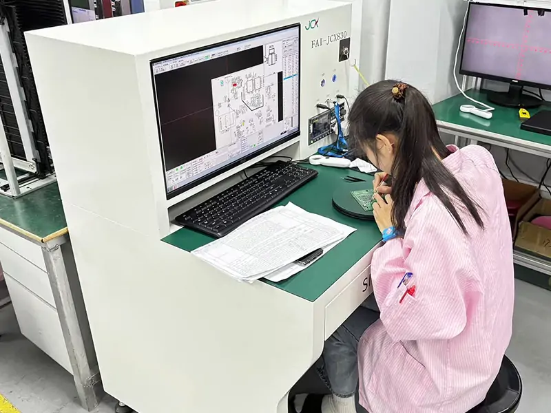 First Sample Checking